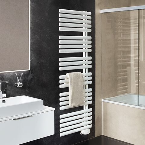 Bemm Badheizkörper Ellipsis B 1830 x 600 mm, samtweiß