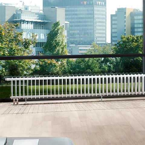 Bemm Exzellent-Radiator EXRA EX2 BL 1165 mm, BH 1800 mm, zweireihig, weiß