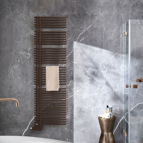 Bemm Badheizkörper Habanera 831 x 603 mm, mittelgrau, wendbar