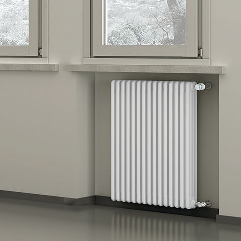 Bemm Laser-Röhrenradiatoren Mera Bauhöhe 195 mm, 54 Elemente, BT 139 mm