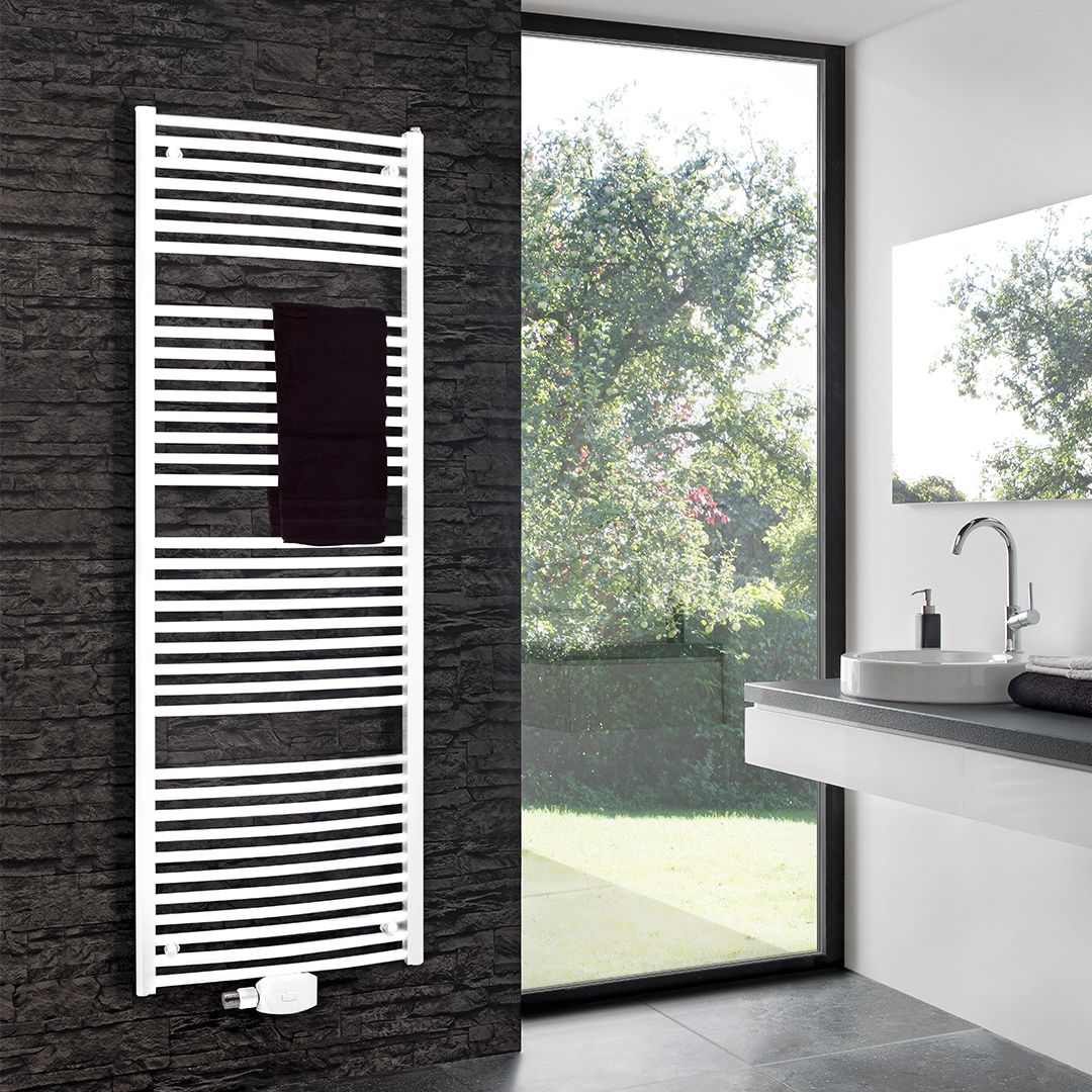 Bemm Mido Arc Badheizkörper 1808 x 882 mm, samtweiß