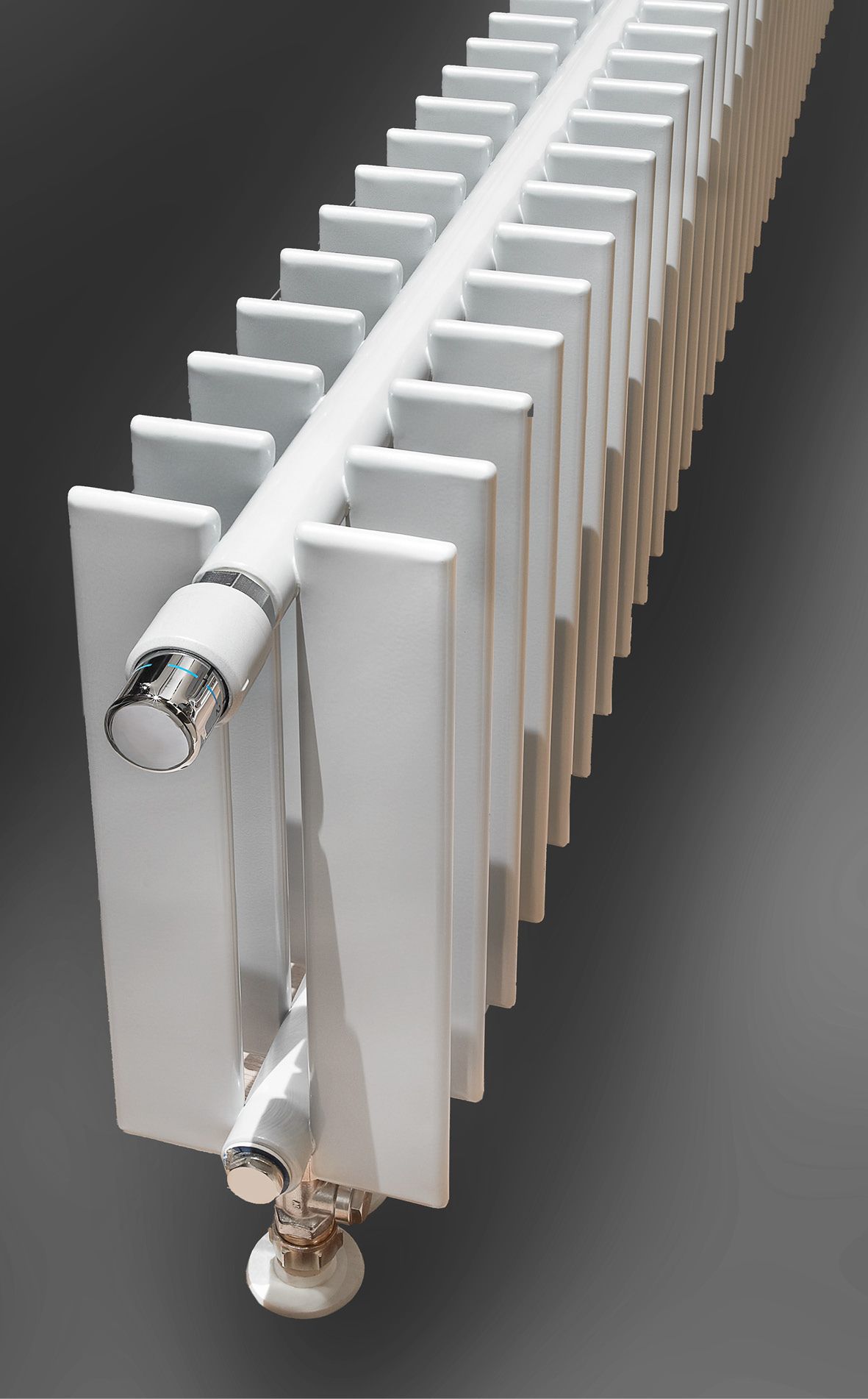 Bemm Exzellent-Radiator EXRA EX2 BL 1165 mm, BH 1800 mm, zweireihig, weiß