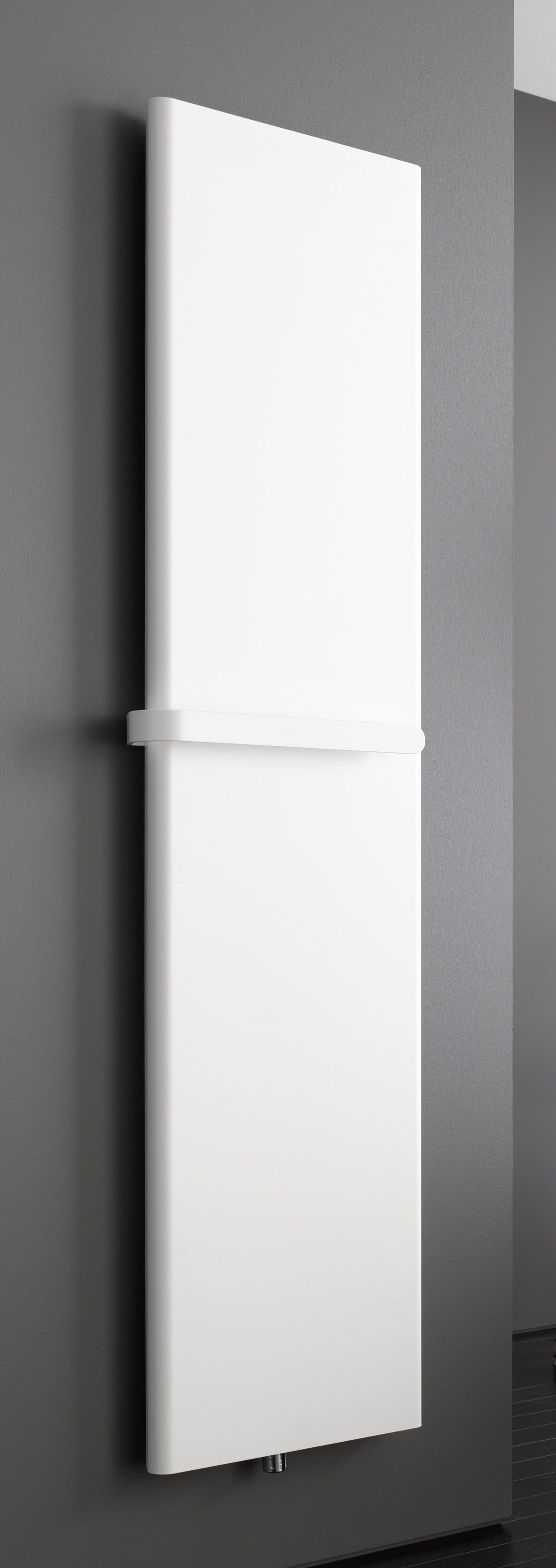 Bemm Planheizwand Plawa Softline 1500 x 600 mm, weißperlmetallic, pulverbeschichtet, Anschluss für E-Heizstab