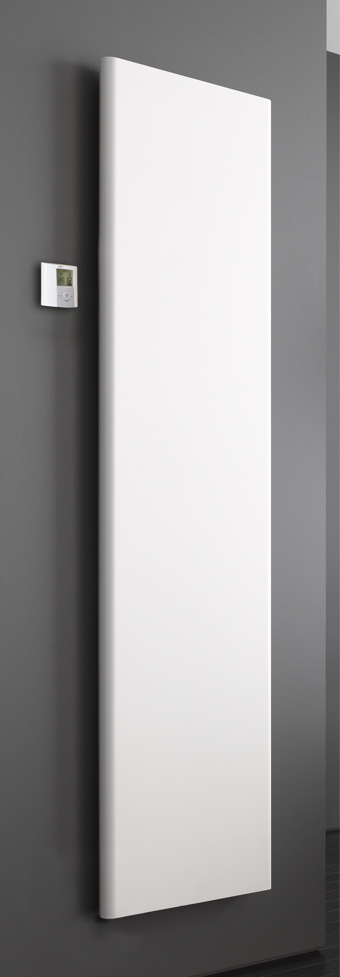 Bemm Elektro-Planheizwand Plawa Softline E 1500 x 600 mm, schwarz, vertikal, pulverbeschichtet