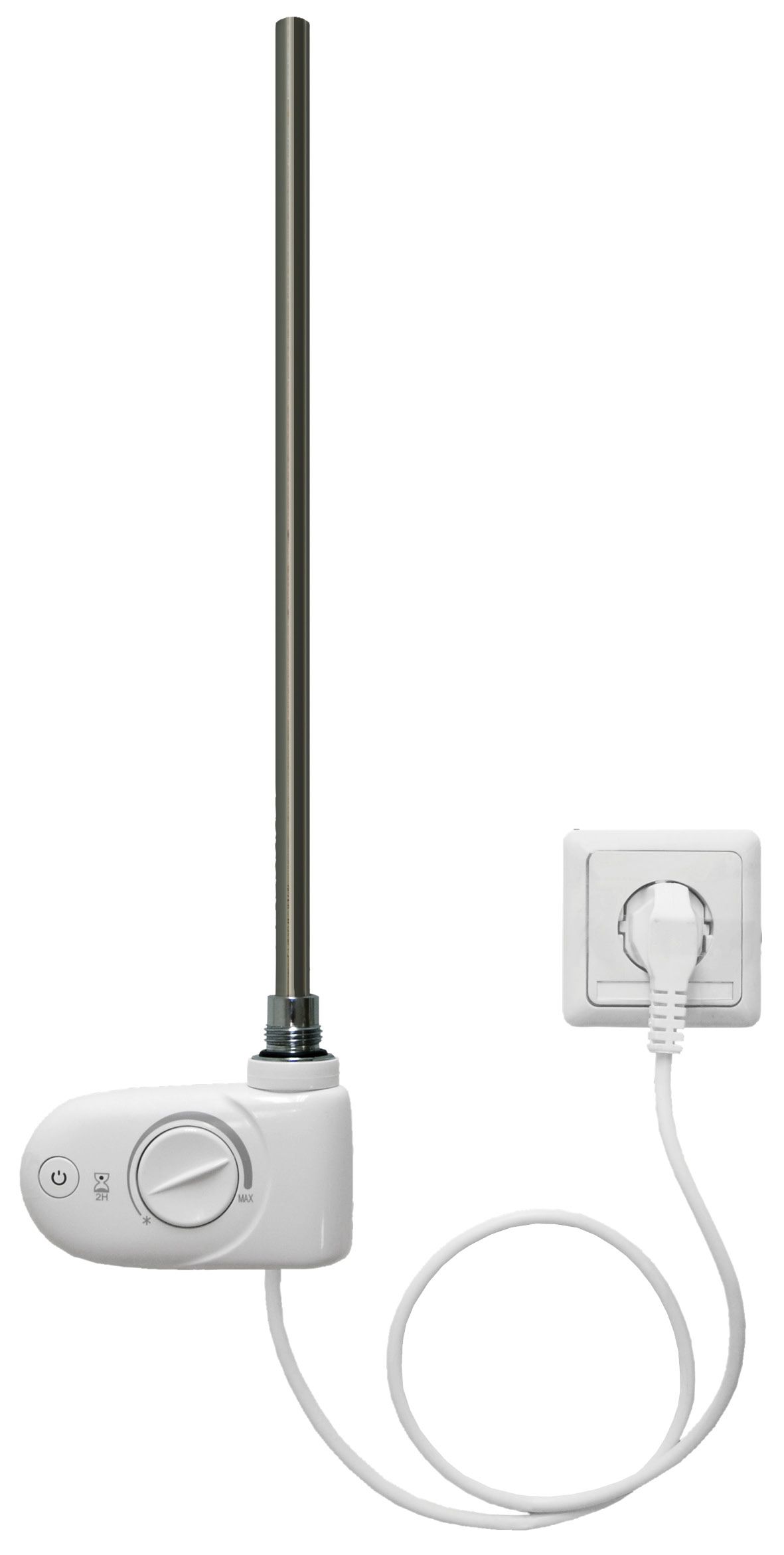 Bemm Heizstab N 700 W, Gehäuse weiß, Kabel weiß