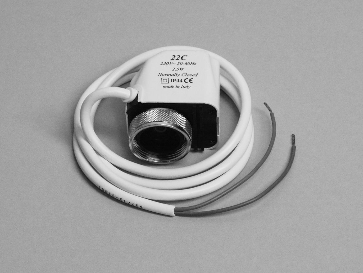 Bemm Elektrischer Stellantrieb 22CX 230 V, M 30x1,5mm, stromlos geschlossen