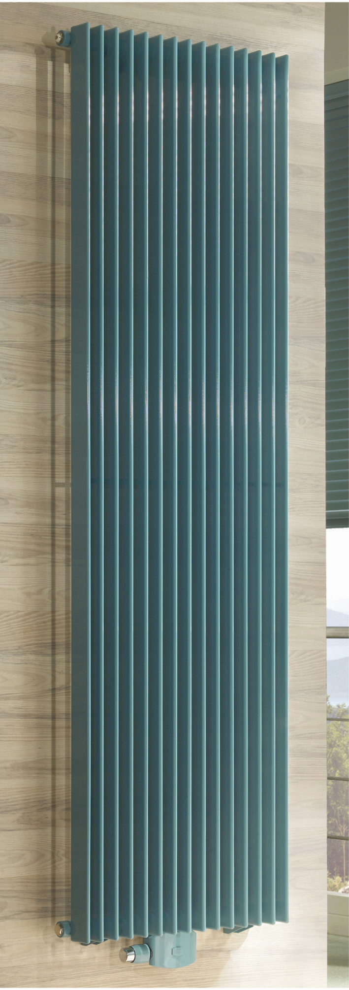 Bemm Exzellent-Radiator EXRA EX1 BL 245 mm, BH 2200 mm, einreihig, weiß