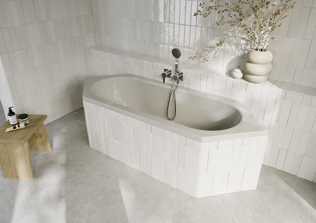 6-Eck-Badewanne BetteStarlet 2080 210x80x42cm, Glasur, manhattan