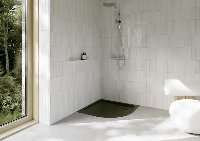 Duschwanne BetteCorner 5459 100x100x3,5cm, slate