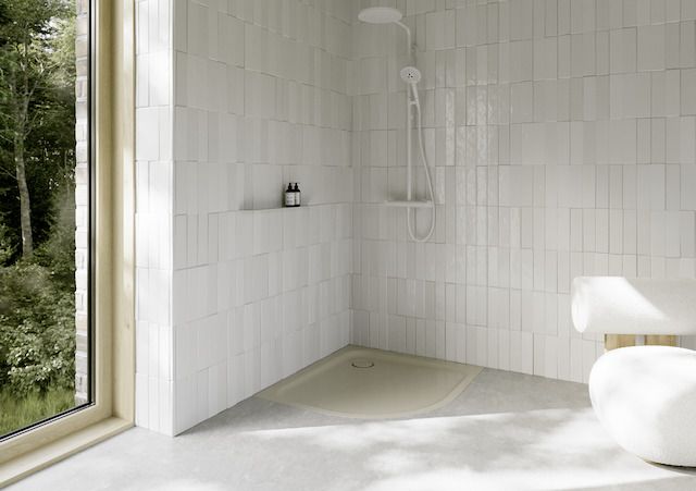 Duschwanne BetteCorner 8119 75x90x3,5cm, beige