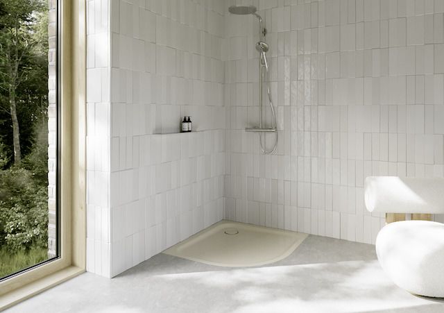 Duschwanne BetteCorner 8119 75x90x3,5cm, jasmin