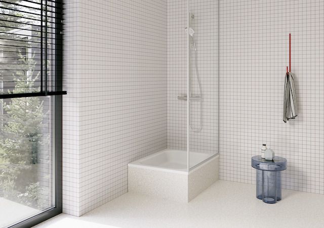 Duschwanne BetteQuinta 85x70x15cm, capri