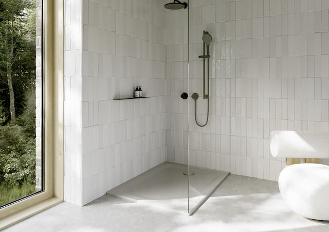 Duschwanne BetteUltra 1260 120x90x3,5cm, Mini-Wannenträger, silver