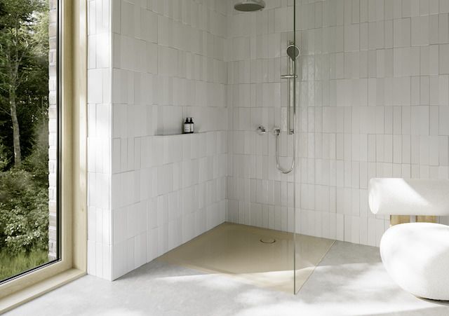 Duschwanne BetteUltra 5826 130x130x3,5cm, Glasur, bahamabeige