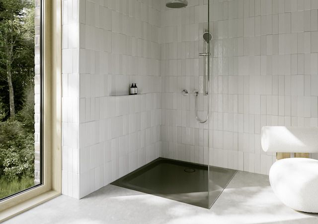 Duschwanne BetteUltra 8743 110x110x3,5cm, anthracite