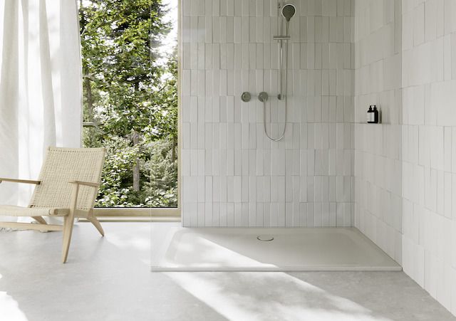 Duschwanne BetteUltra 5808 180x100x3,5cm, Mini-Wannenträger, flax