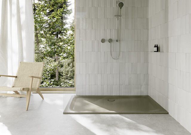 Duschwanne BetteUltra 5808 180x100x3,5cm, Mini-Wannenträger, graphite