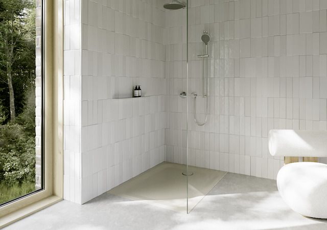 Duschwanne BetteUltra 1260 120x90x3,5cm, Glasur, beige