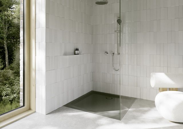 Duschwanne BetteUltra 8743 110x110x3,5cm, smoke