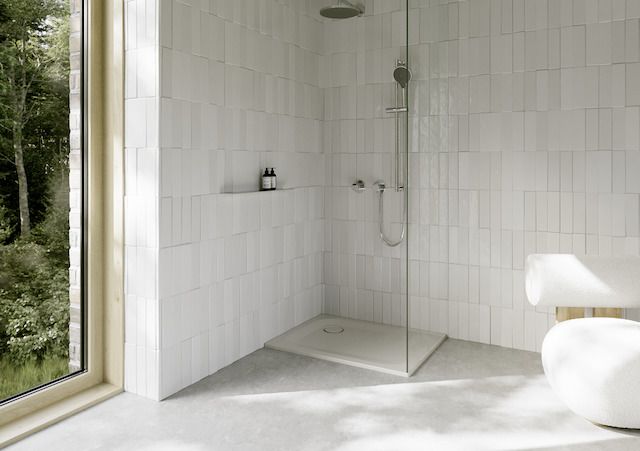 Duschwanne BetteUltra 8750 90x80x2,5cm, Mini-Wannenträger, flax