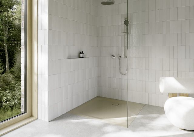 Duschwanne BetteUltra 8743 110x110x3,5cm, Glasur, sand