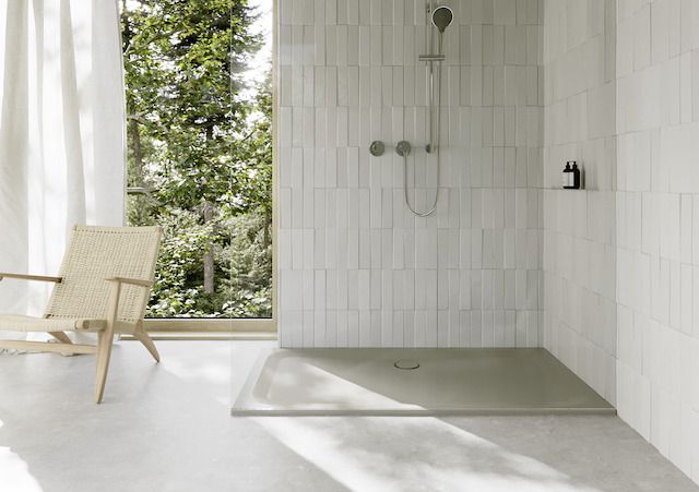 Duschwanne BetteUltra 5808 180x100x3,5cm, Mini-Wannenträger, stone