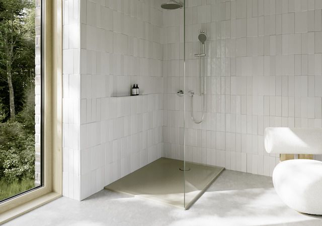 Duschwanne BetteUltra 1260 120x90x3,5cm, Antirutsch/Pro, Mini-Wannenträger, cashmere