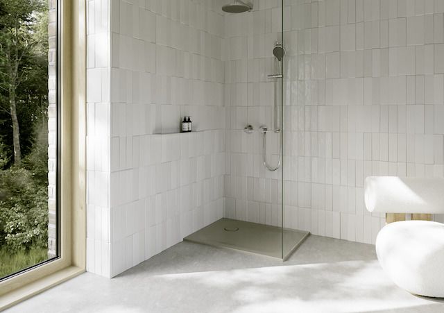 Duschwanne BetteUltra 8750 90x80x2,5cm, Antirutsch/Pro, Mini-Wannenträger, stone