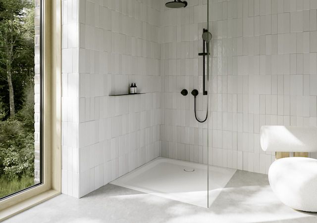 Duschwanne BetteUltra 8743 110x110x3,5cm, Glasur, snow