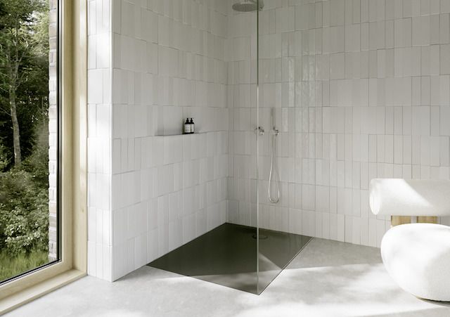 BE Duschwannen Rechteck Ultra Space Slate AE 1200x1200x25/30mm