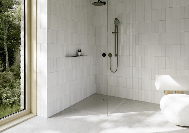 Duschwanne BetteUltra 5490 100x80x2,5cm, Glasur, silver