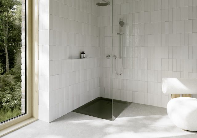 Duschwanne BetteUltra 1660 100x90x2,5cm, slate