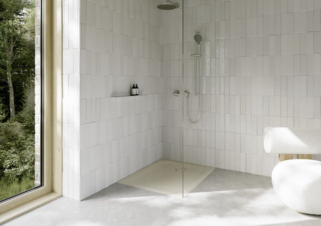 Duschwanne BetteUltra 1660 100x90x2,5cm, jasmin