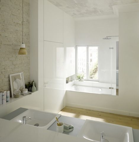 Badewanne BetteSelect 3432 170x75x42cm, Fußende rechts, Überlauf hinten, snow