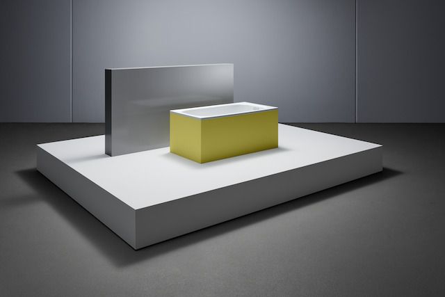 Badewanne LaBette 1240 124x70x42cm, 2 Griffe, ägäis