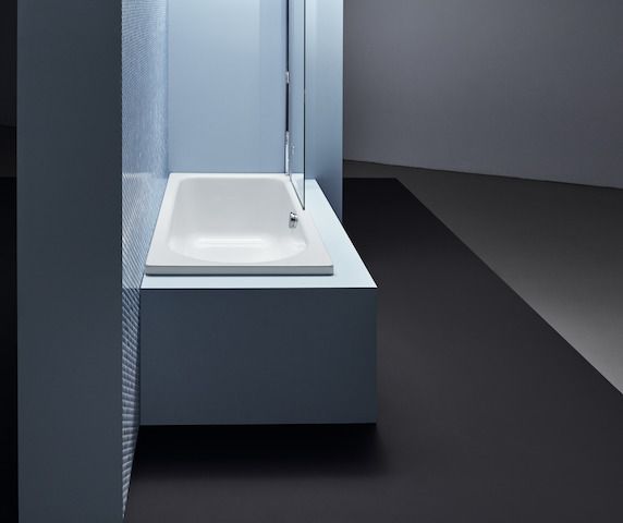 Badewanne BetteOcean 8850 160x70x45cm, Fußende rechts, Überlauf hinten, Antirutsch Sense, weiß