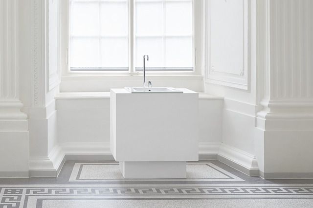 Einbau-Waschtisch BetteOne A139 80x49,5cm, bahamabeige