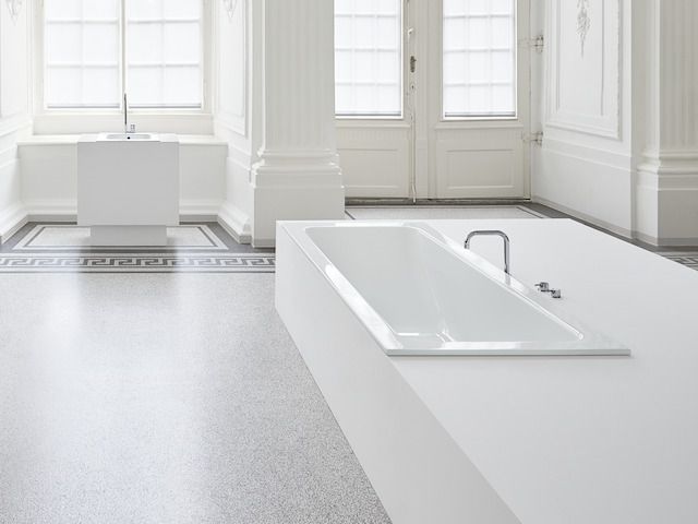 Badewanne BetteOne Relax 3324 Glasur, snow, 190x90x45cm