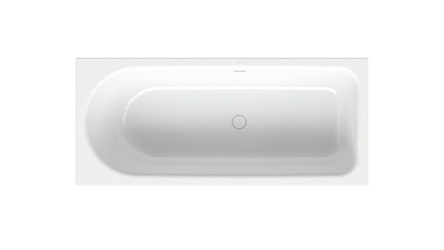 Badewanne BetteOcean 8850 160x70x45cm, Fußende rechts, Überlauf hinten, Antirutsch Sense, weiß