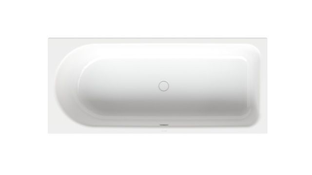 Badewanne BetteOcean Low-Line 8835 Antirutsch Sense, weiß, 170x75x38cm, Fußende rechts, Überlauf vorne