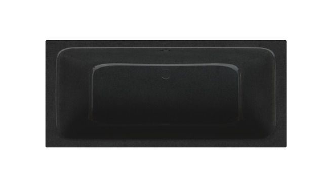 Badewanne BetteSelect Duo-3473 180x80x42cm, Mittelablauf, 1 Griff, midnight