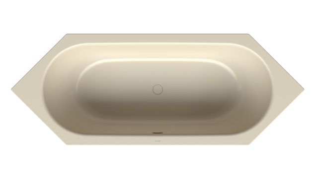 6-Eck-Badewanne BetteStarlet 2080 210x80x42cm, jasmin
