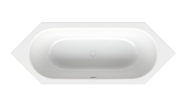 6-Eck-Badewanne BetteStarlet 2060 200x75x42cm, Glasur, weiß