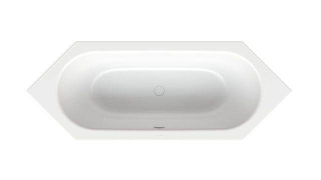6-Eck-Badewanne BetteStarlet 2040 188x70x42cm, edelweiß