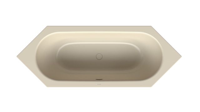 6-Eck-Badewanne BetteStarlet 2040 188x70x42cm, 1 Griff, jasmin