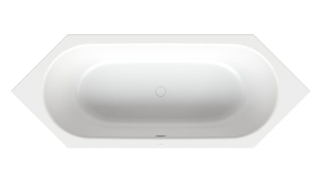 6-Eck-Badewanne BetteStarlet 2080 210x80x42cm, edelweiß