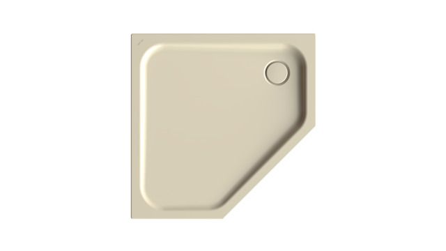 Duschwanne BetteCaro 7219 100x100x3,5cm, Glasur, jasmin