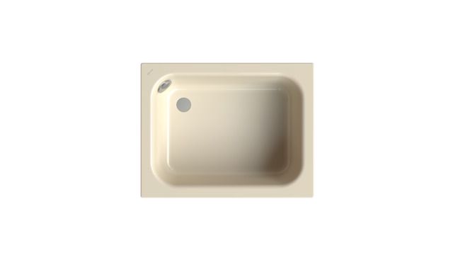 Duschwanne BetteDelta 90x70x28cm, pergamon
