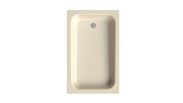 Duschwanne BetteQuinta 120x75x15cm, pergamon