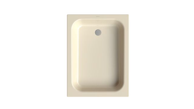 Duschwanne BetteQuinta 100x75x15cm, pergamon